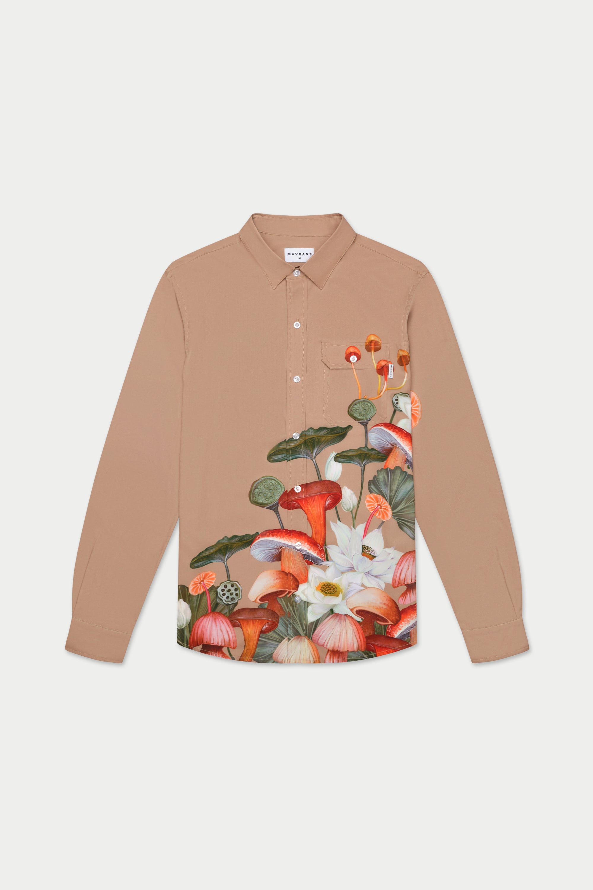 Shrooms Long Sleeve Shirt – MAVRANS