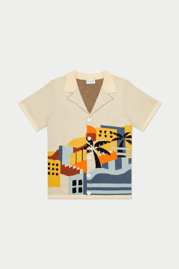 Havana Sunset Knit Shirt