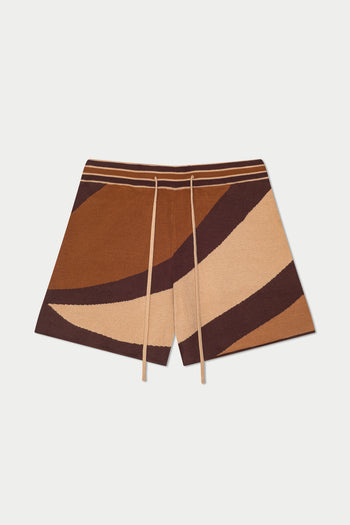 Coffee Bean Knit Short