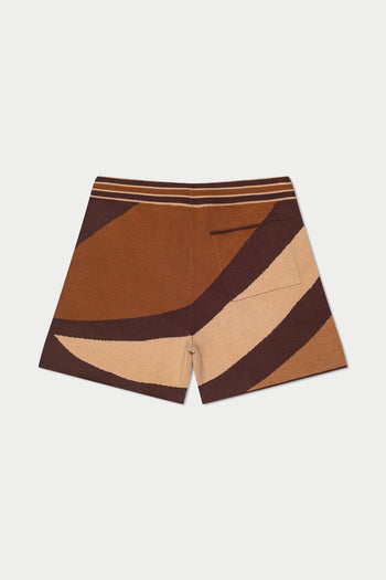 Coffee Bean Knit Short