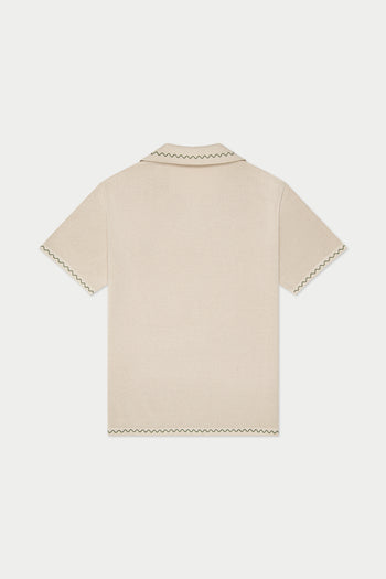 Palm Tree Stitch Polo