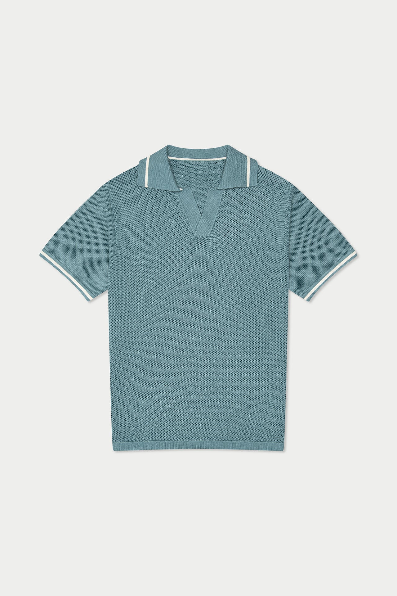 Mint Crochet Polo
