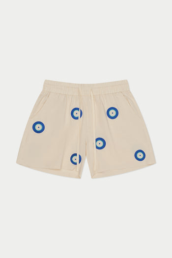 Evil Eye Linen Short