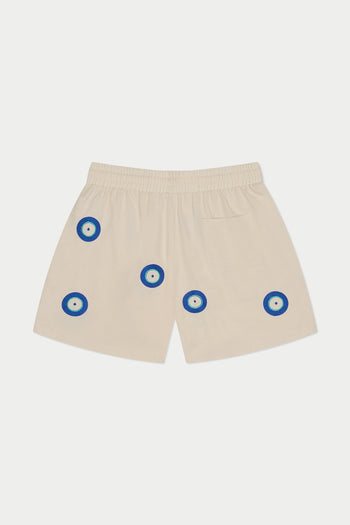 Evil Eye Linen Short