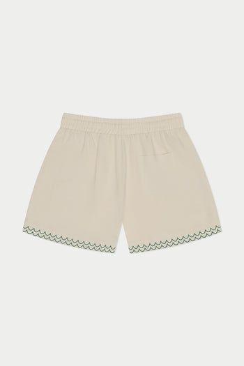 Flamingo Beach Linen Short