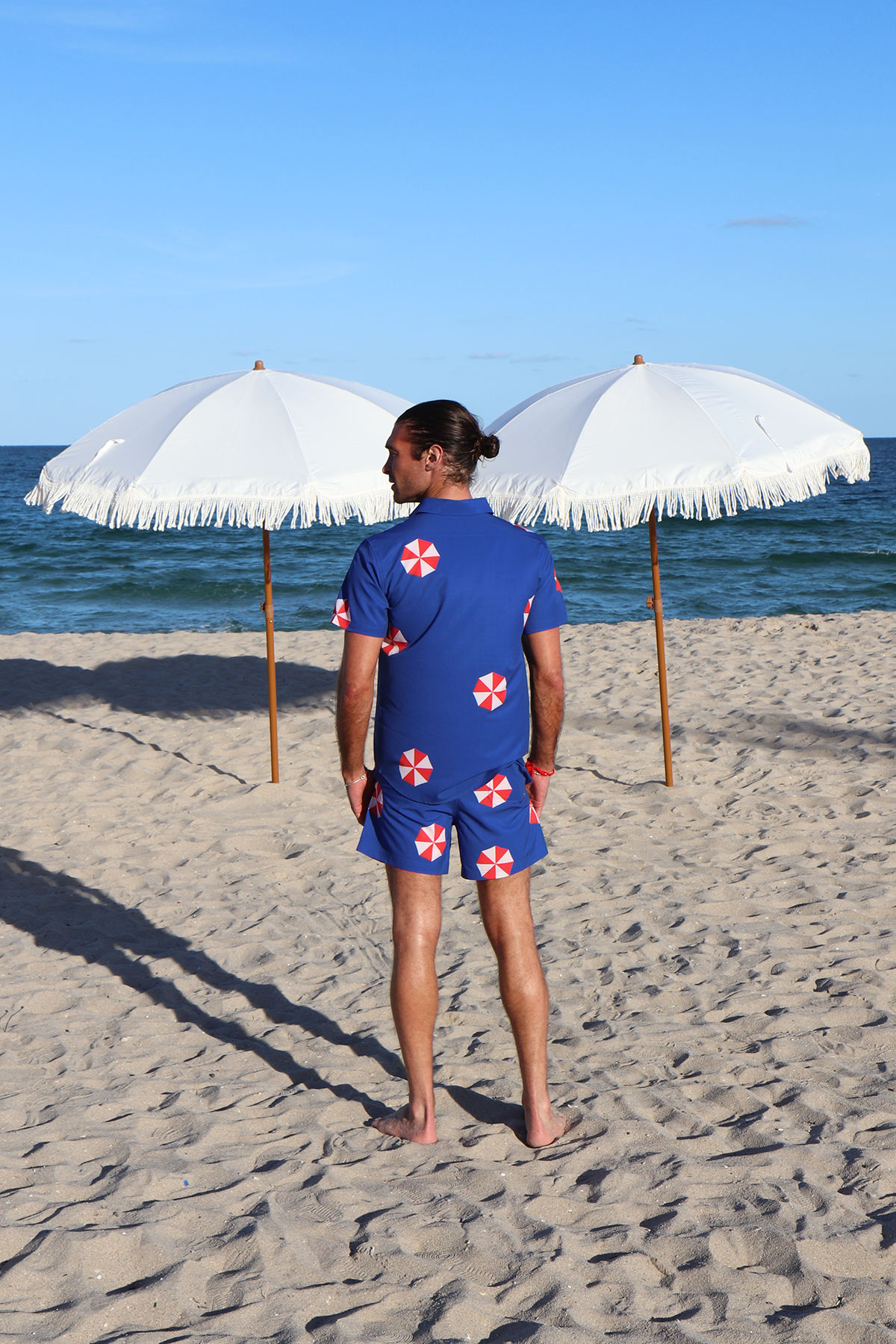 Blue Umbrella Swim Short