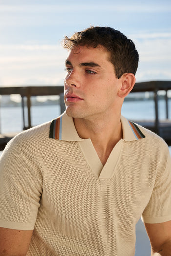 Rayas Crochet Polo