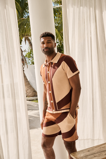 Coffee Bean Knit Shirt