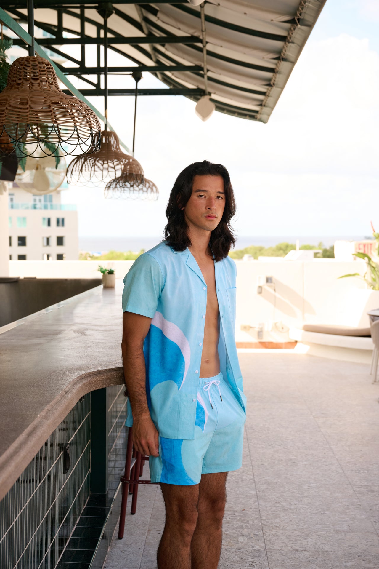 SALT SCENE SWIM SHORT