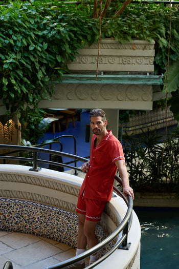 RUST WAVES WEEKEND SHIRT