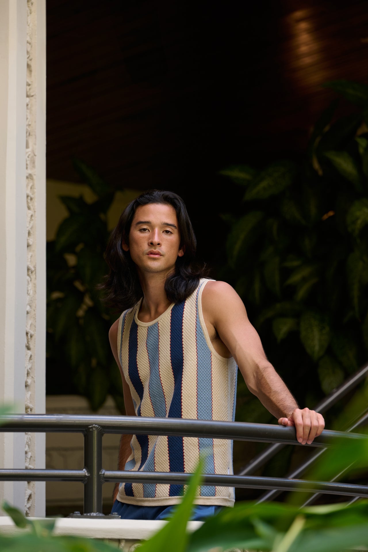 STRIKE A MATCH KNIT TANK