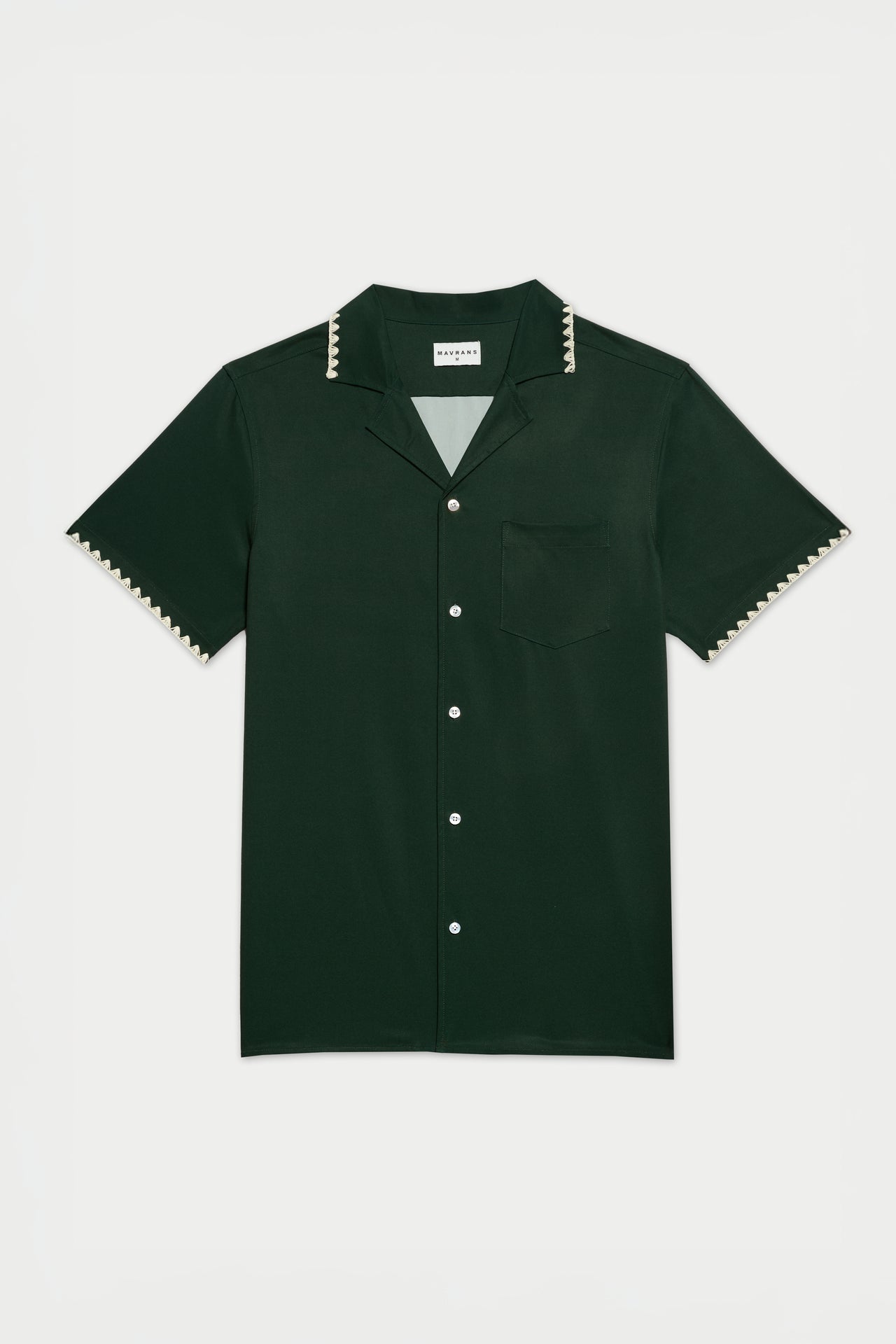 GREEN COURSE STITCH WEEKEND SHIRT