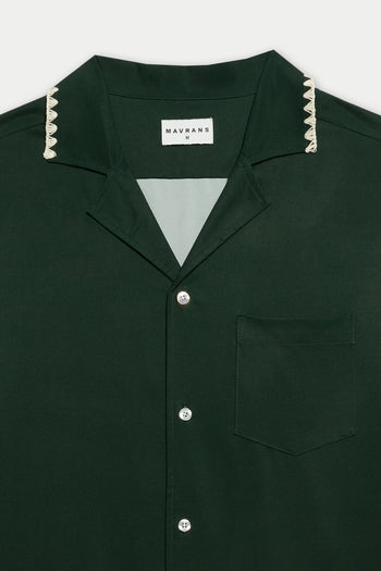 GREEN COURSE STITCH WEEKEND SHIRT