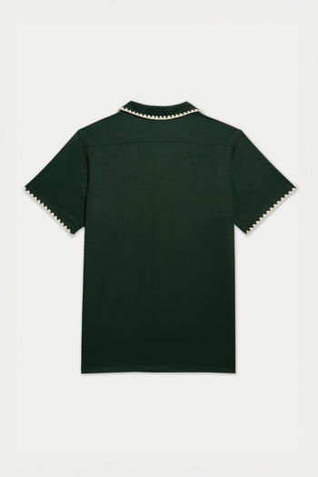 GREEN COURSE STITCH WEEKEND SHIRT
