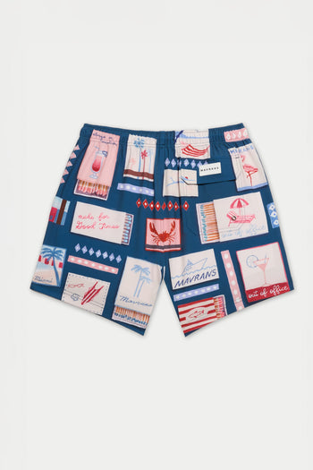 MATCH BOX SWIM SHORT