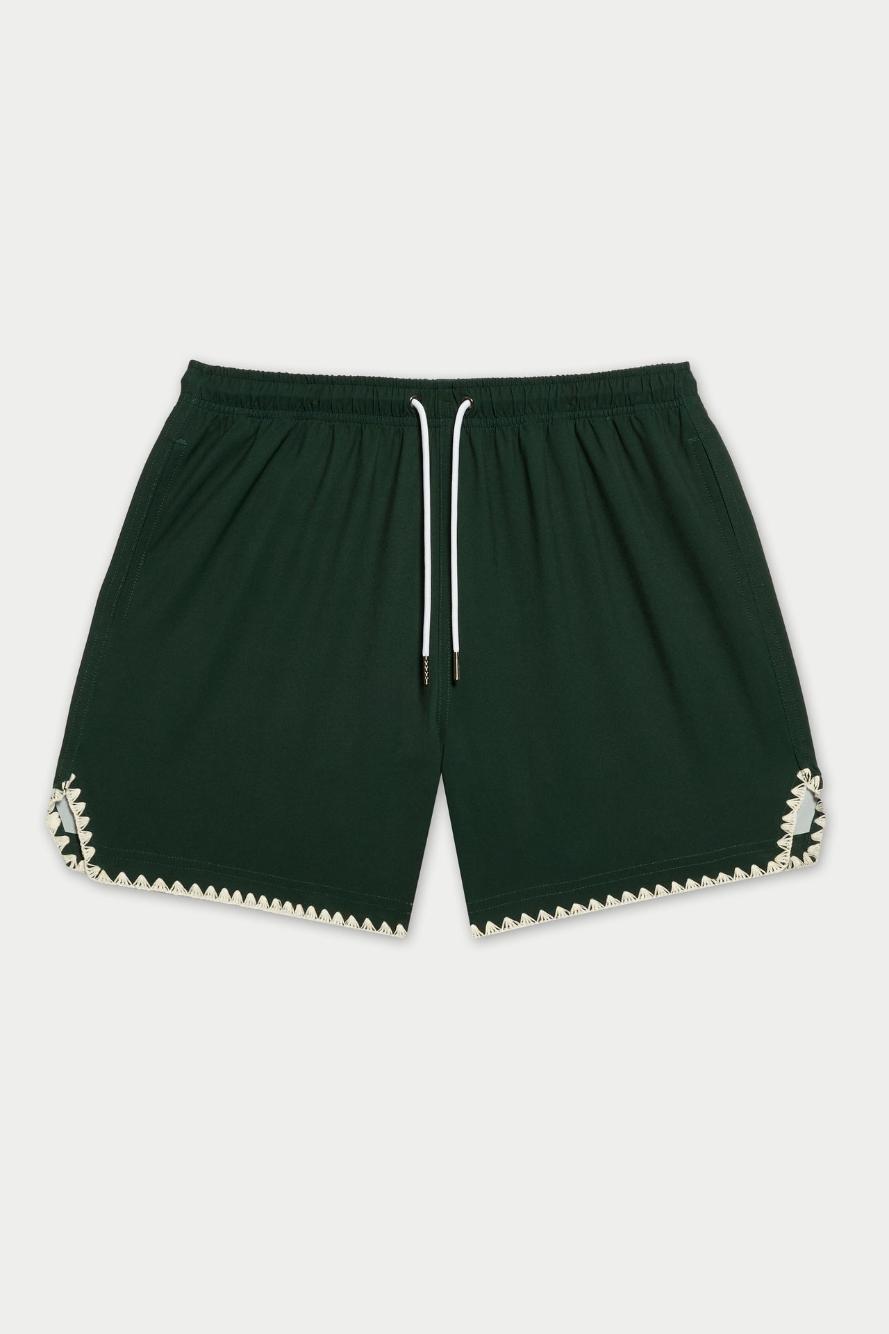 GREEN COURSE STITCH SWIM SHORT