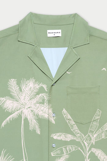 TROPICAL PALM WEEKEND SHIRT