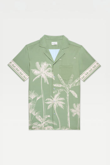TROPICAL PALM WEEKEND SHIRT