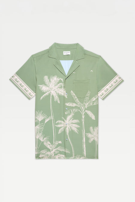 TROPICAL PALM WEEKEND SHIRT