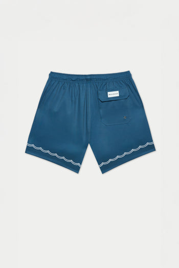 BLUE WAVES SWIM SHORT