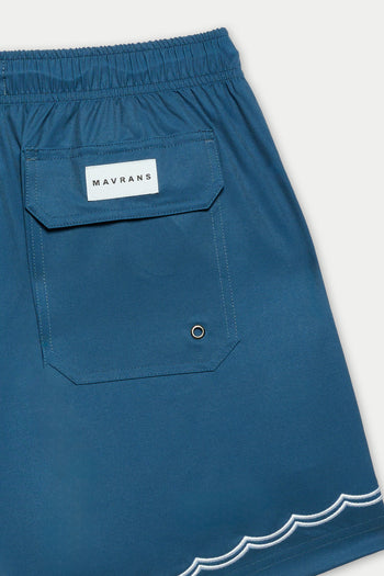 BLUE WAVES SWIM SHORT
