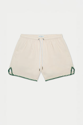 GOLF BALL STITCH SWIM SHORT