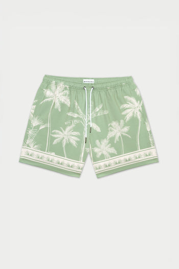 TROPICAL PALM SWIM SHORT