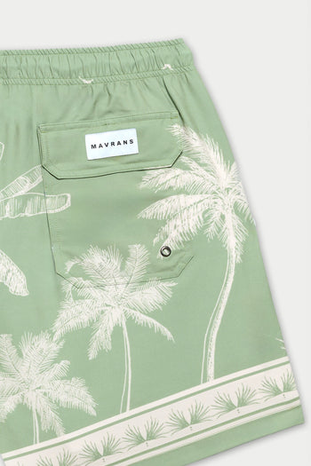 TROPICAL PALM SWIM SHORT