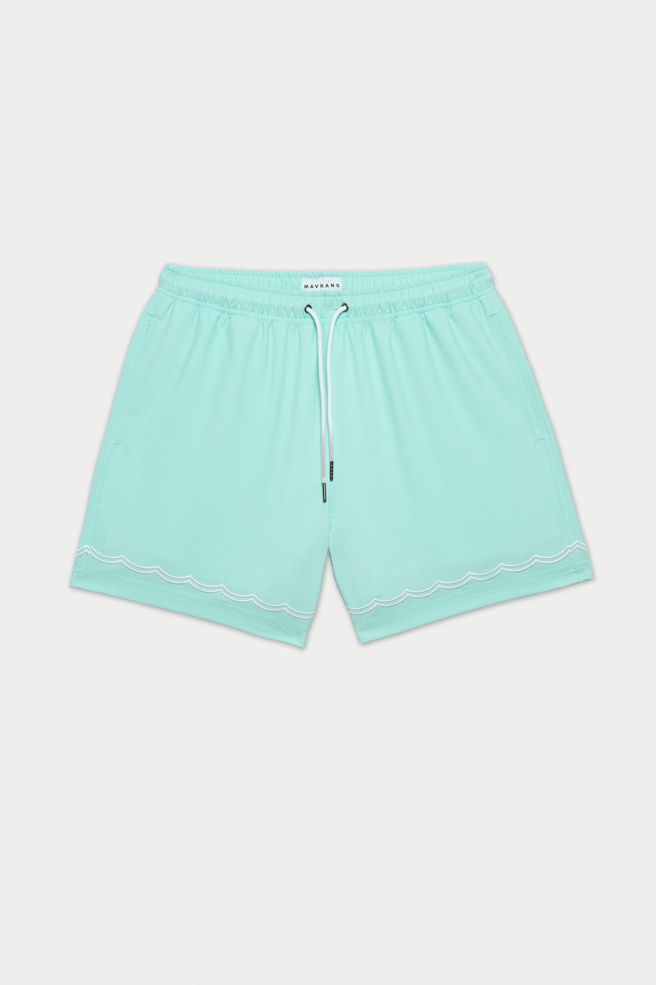 BEACH BLUE WAVES SWIM SHORT