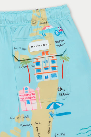 COLLINS AVE SWIM SHORT