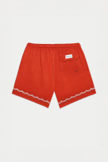 RUST WAVES SWIM SHORT