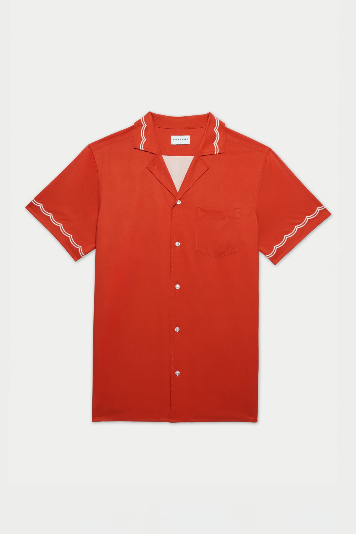 RUST WAVES WEEKEND SHIRT | Mavrans – MAVRANS