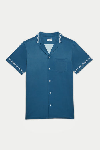 BLUE WAVES WEEKEND SHIRT