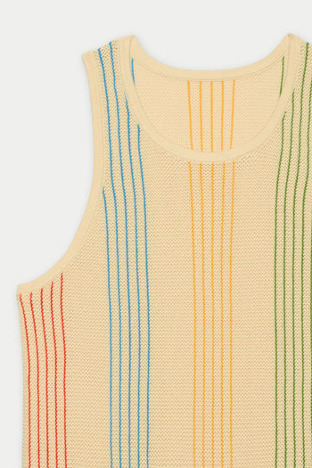 SLICED KNIT TANK