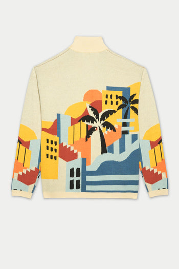 Havana Sunset Knit Quarter Zip