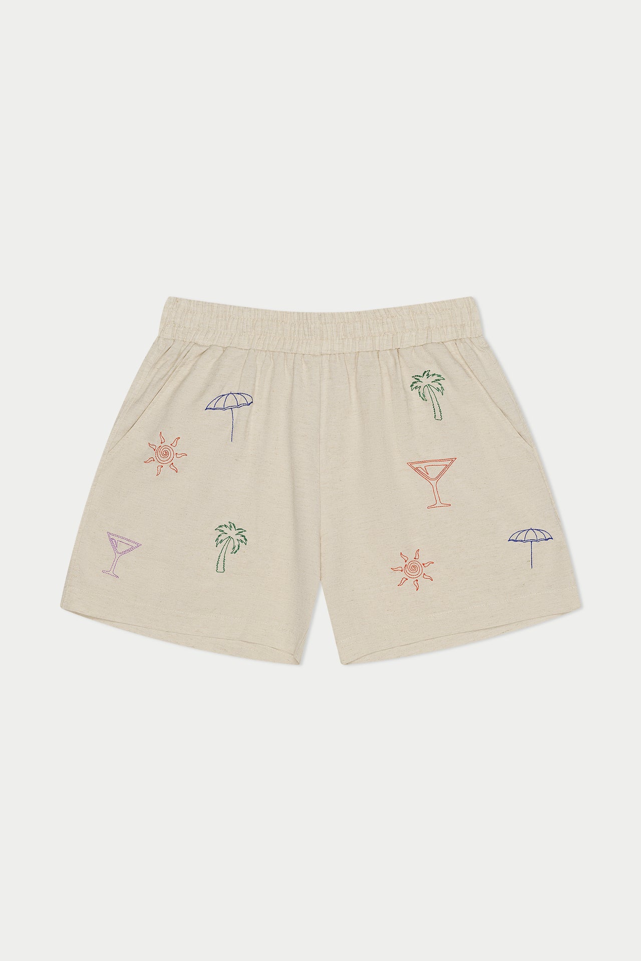 Palms Linen Short