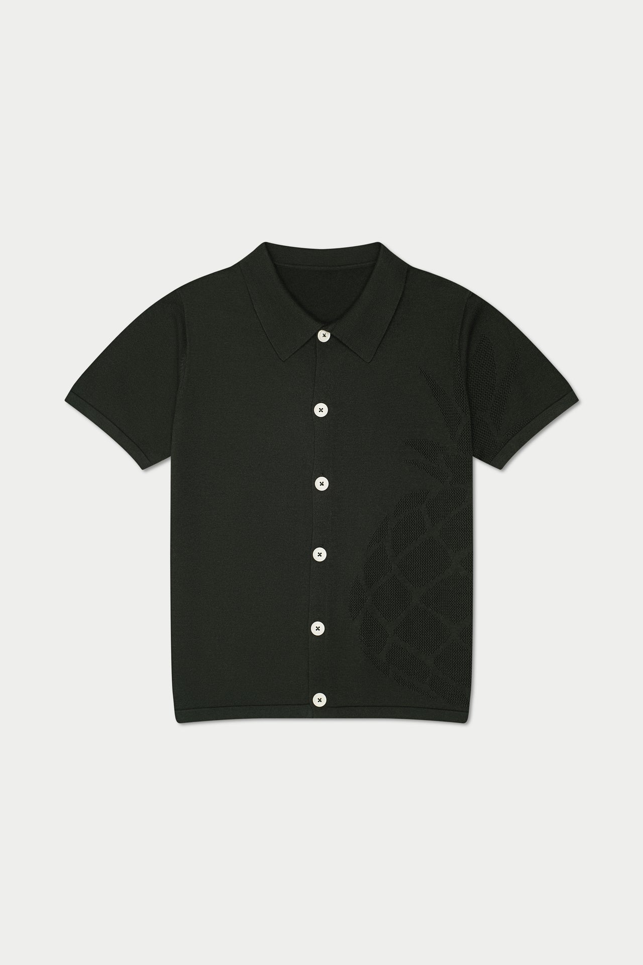 green Pineapple Knit Shirt