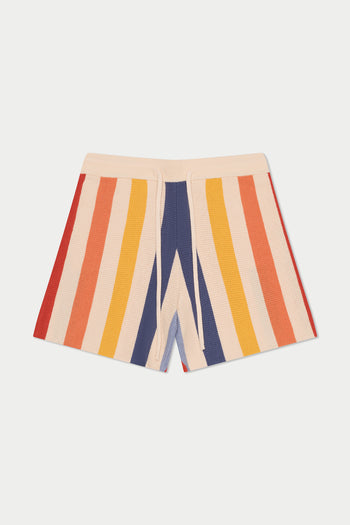 Striped Knit Short