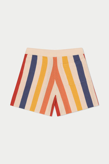 Striped Knit Short