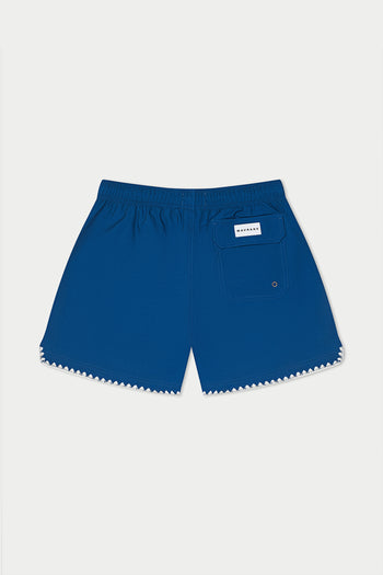 Navy Stitch Swim Short