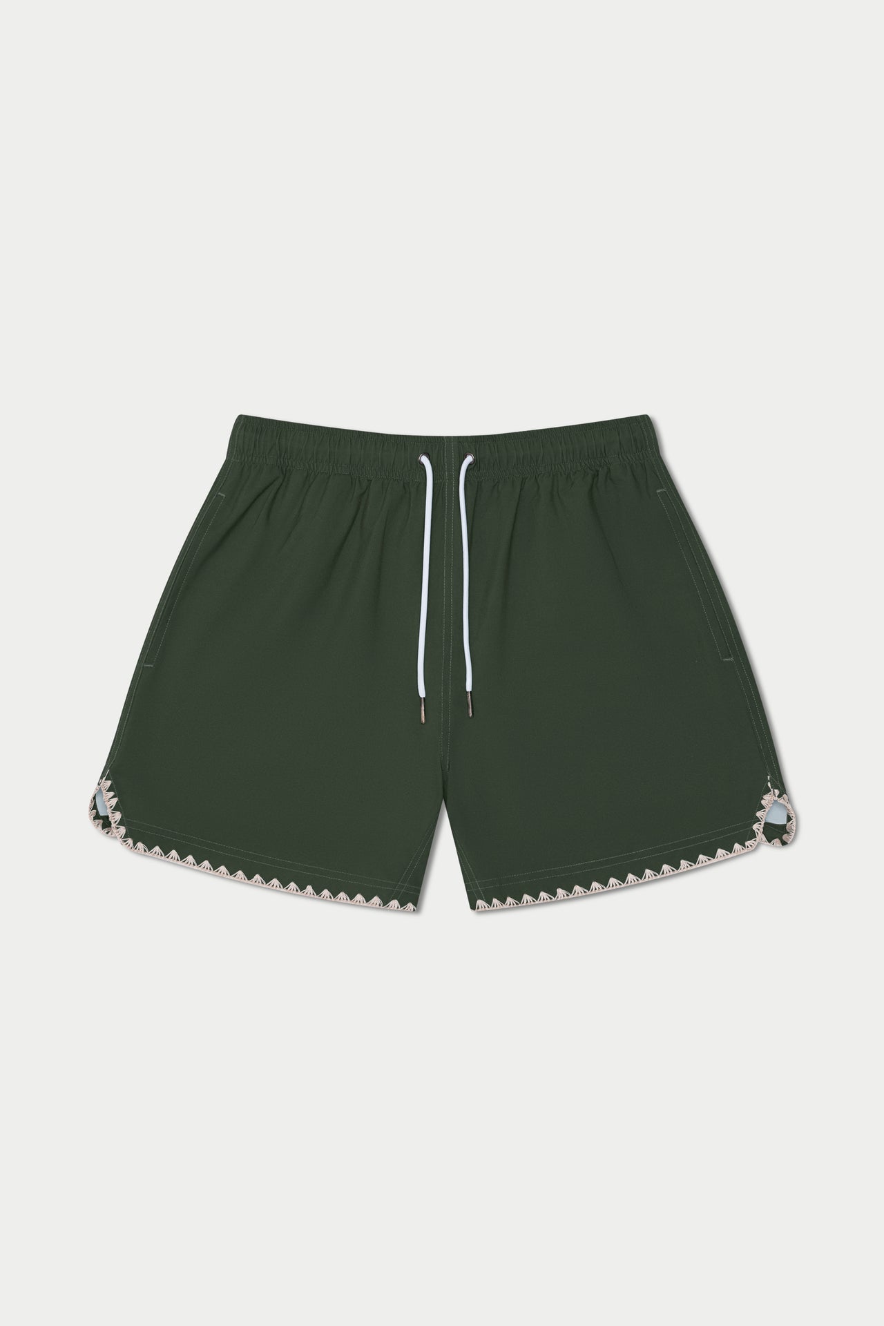 Dark Green Swim Short