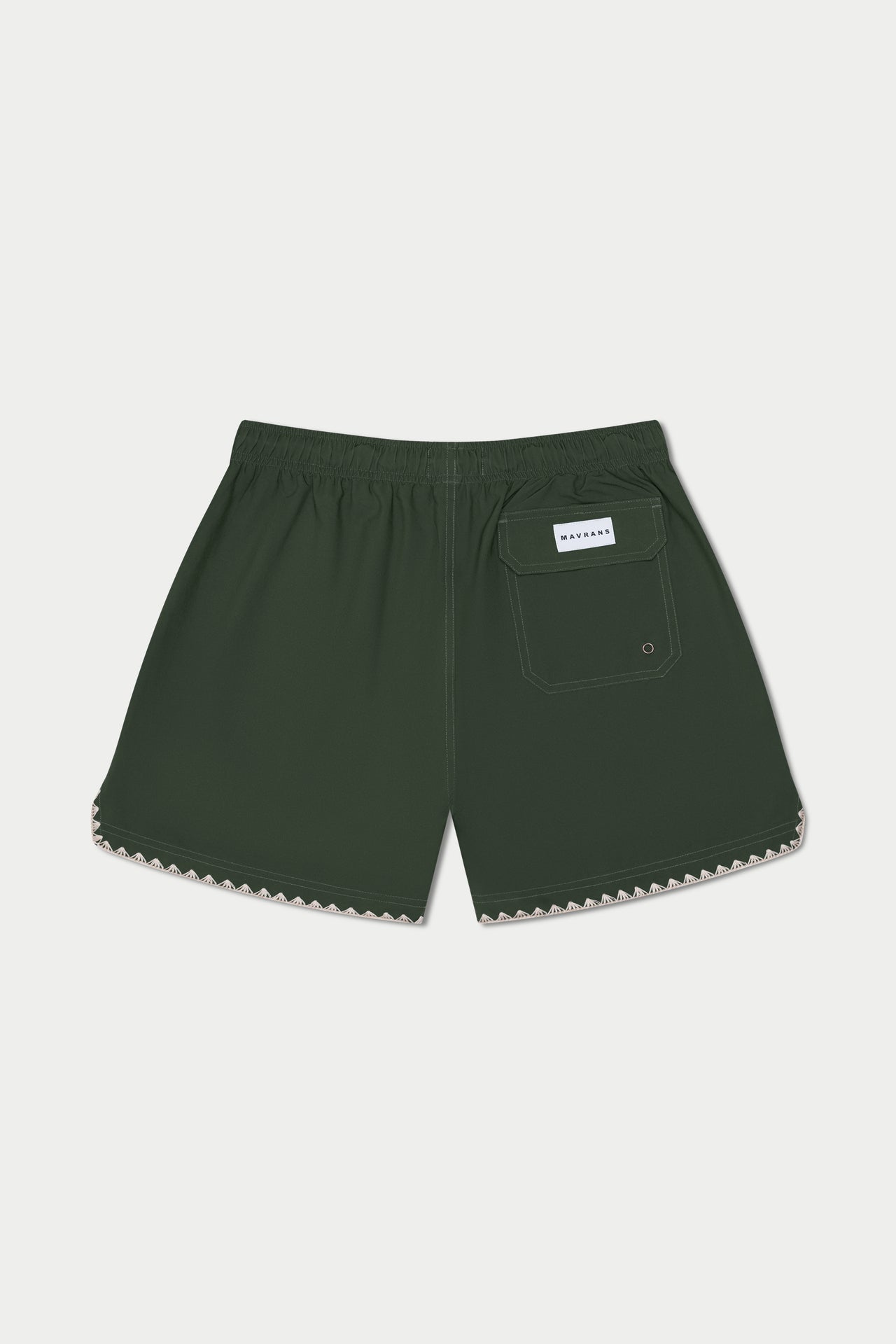 Dark Green Swim Short