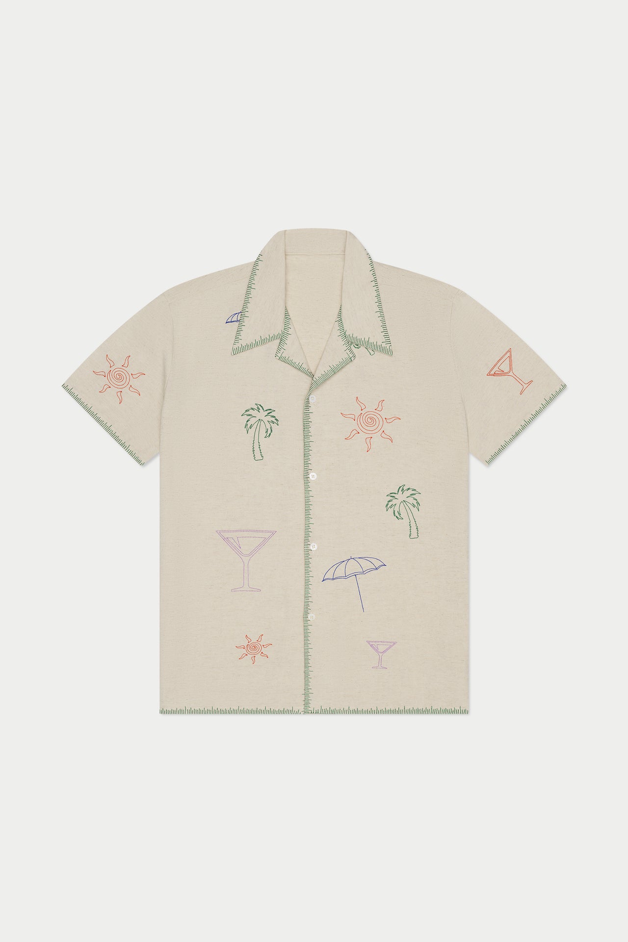 Palms Linen Shirt