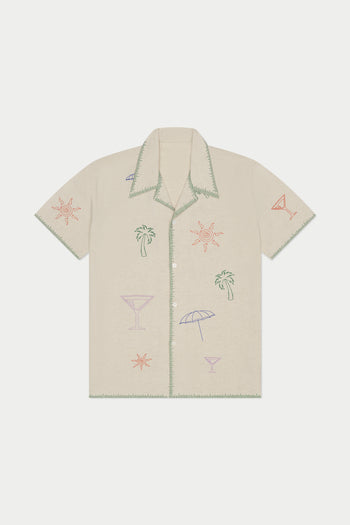 Palms Linen Shirt