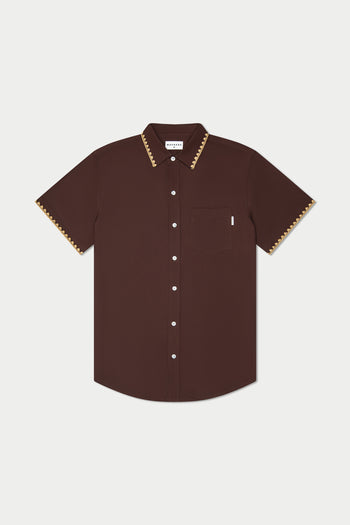 Espresso Stitch Weekend Shirt