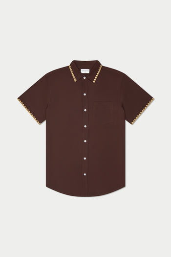 Espresso Stitch Weekend Shirt