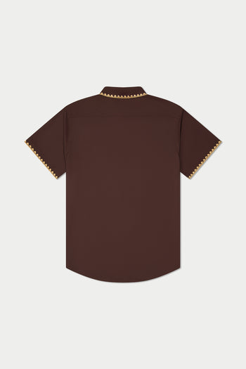 Espresso Stitch Weekend Shirt
