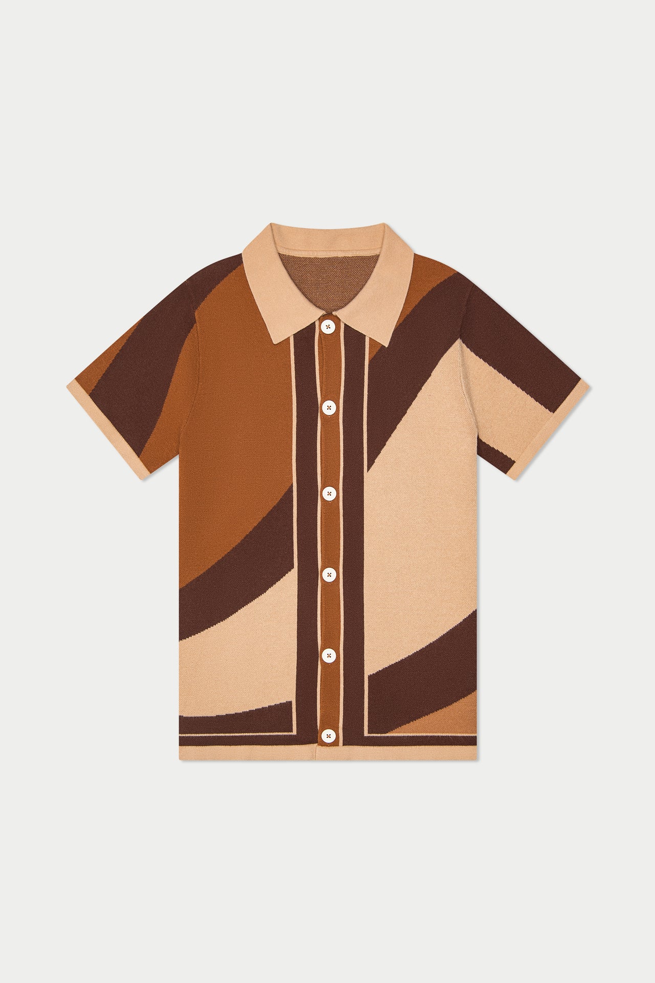 Coffee Bean Knit Shirt