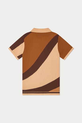 Coffee Bean Knit Shirt