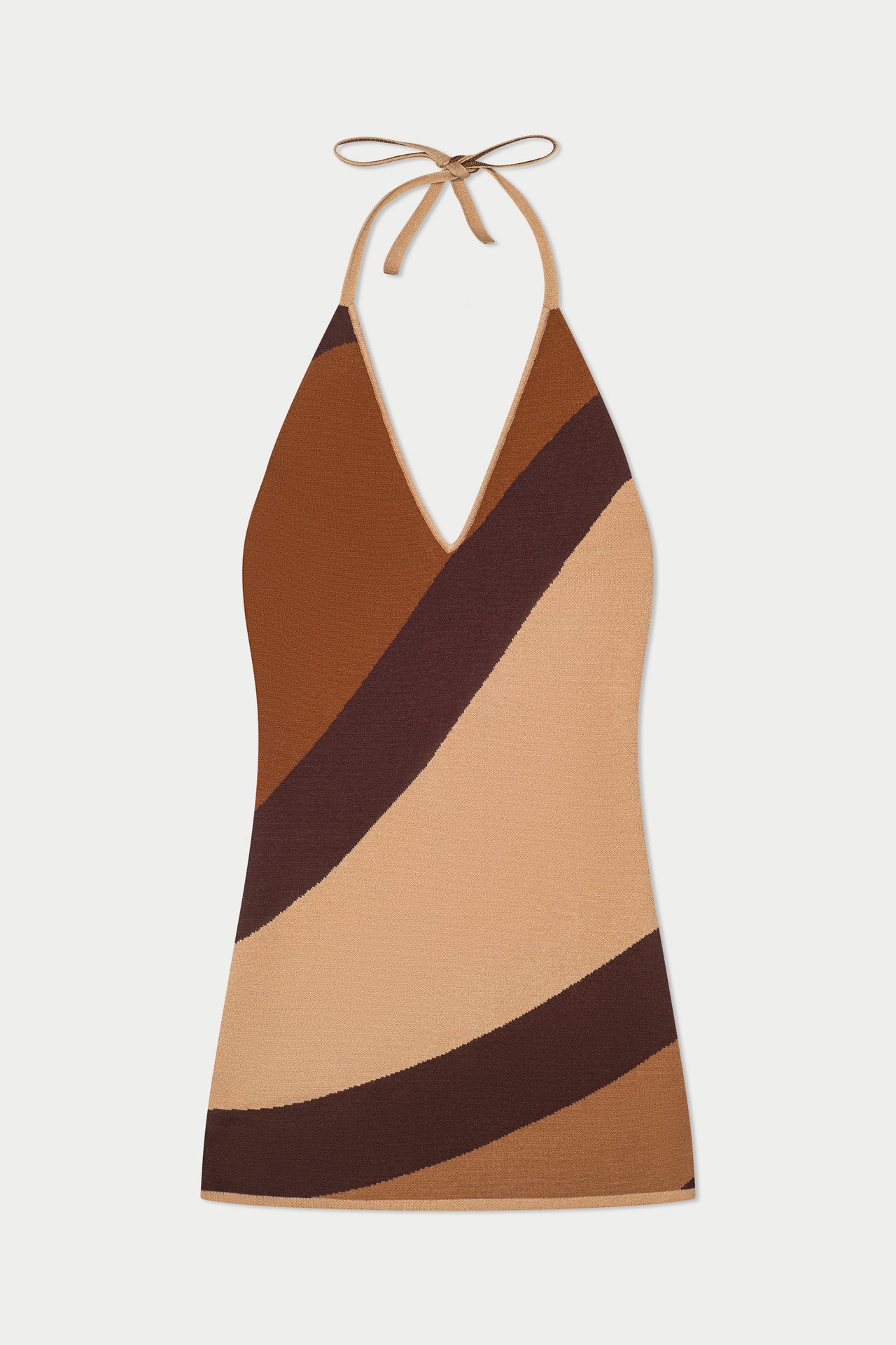 Coffee Bean Knit Dress